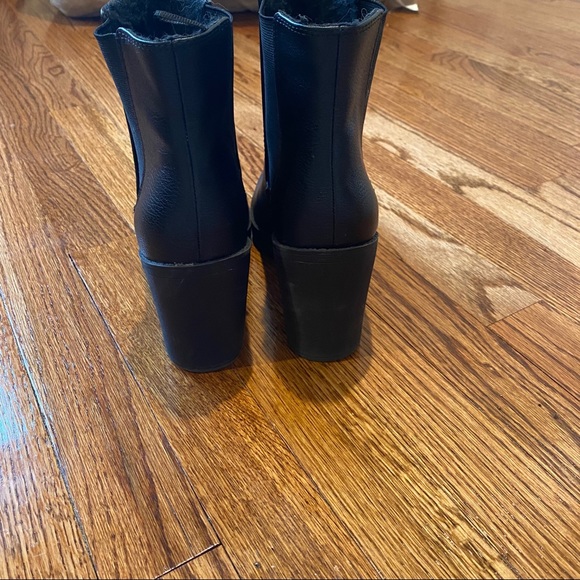 Leather Ankle Booties - Picture 2 of 3